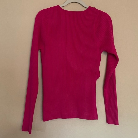 I.N.C. Internaional Concepts Fuchsia Pink Knit Sweater Top Size XXL - Picture 2 of 11